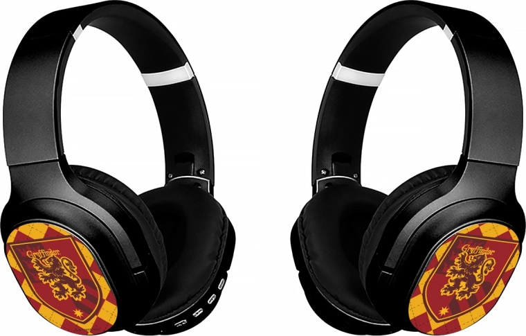 Bezdrátová stereo sluchátka s mikrofonem Harry Potter černá