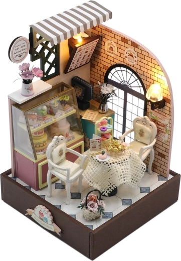Miniaturní domeček Stanice u cukrového dortu – 2Kids Toys