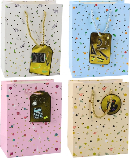 Dárková taška pro žáky a učitele 23 x 18 x 10,5 cm