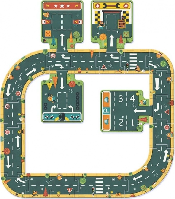 Silnice pro dětská autíčka