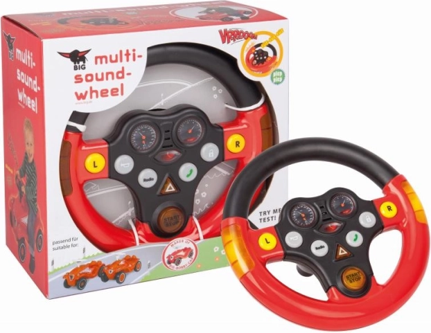 BIG zvukový volant Multi-Sound pro odrážedla