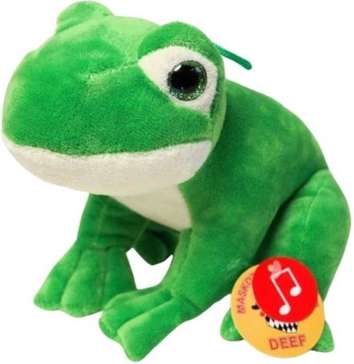 Plyšová žabka Kumata vsedě
