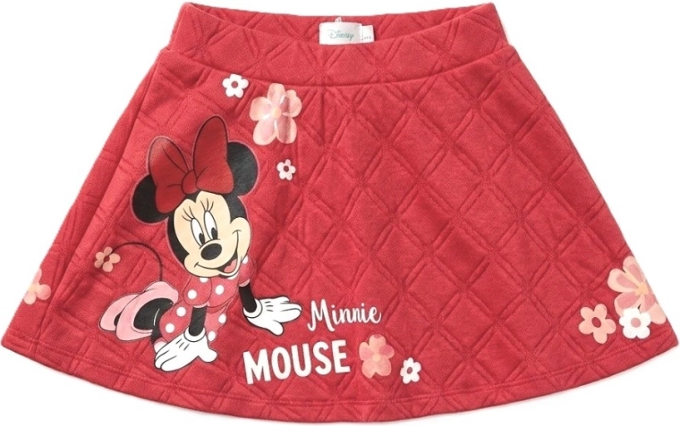 Dětská sukně Minnie malinová – Velikost: 122