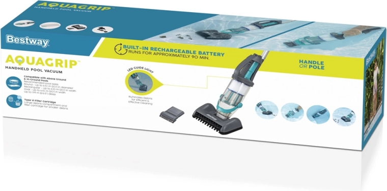 Bezdrátový výkon až 90 minut + LED