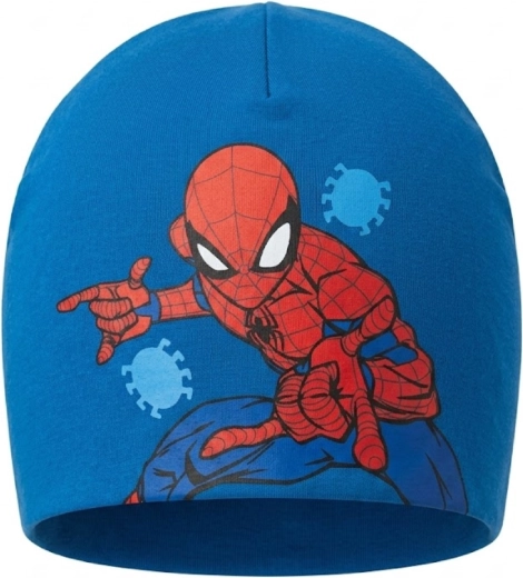 Bavlněná přechodová čepice Marvel Spider-Man petrolejová