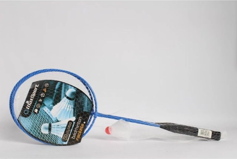 MaxSport sada na badminton se 2 raketami a míčkem