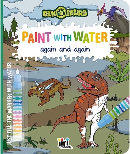 Vodní omalovánky Dinosaurs