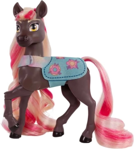 Česatelná růžovo‑blond hříva