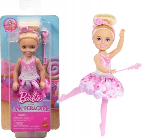 Barbie Chelsea mini sada zimní baletka