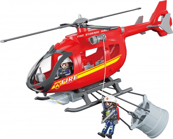 Hasičská helikoptéra s efekty 38 cm