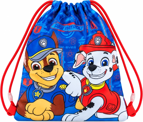 Dětský vak na záda Tlapková patrola modrý