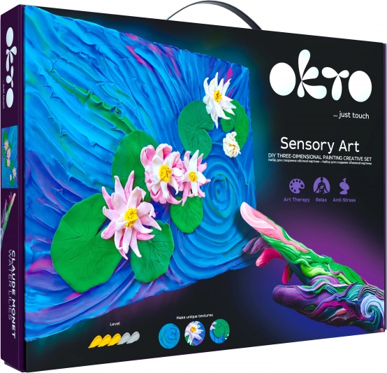 Okto Sensoty Art výtvarná sada Lekníny 30 × 40 cm