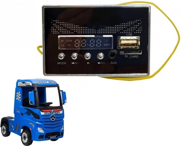 Hudební panel do elektrického auta ACTROS HL358