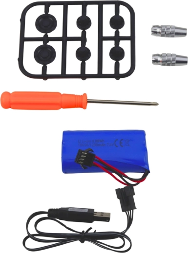 Kompletní sada připravená k jízdě