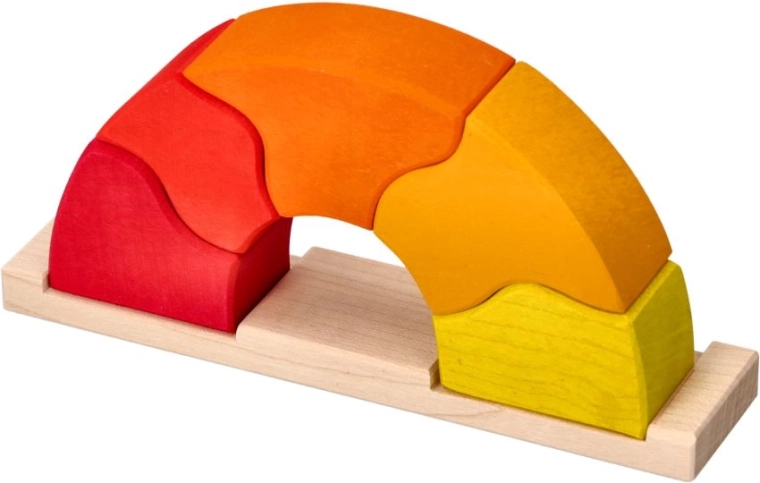 Goki dřevěná skládačka Východ slunce