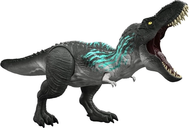 Jurassic World ryčící T‑Rex s efekty