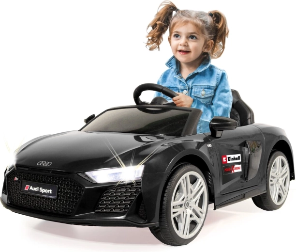 Dětské elektrické auto Audi R8 černé 18 V Einhell Power X-Change