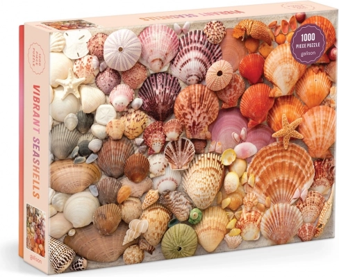 Puzzle Zářivé mušle 1000 dílků