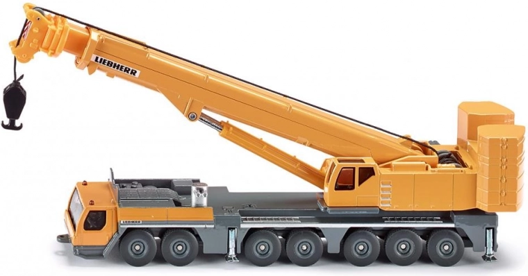 Siku super mobilní jeřáb liebherr 1:87 kovový model