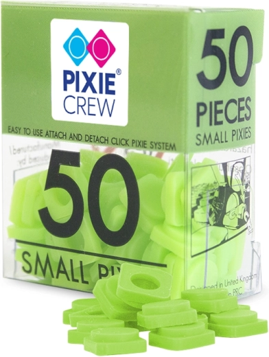 Pixie Crew malé pixely světle zelené