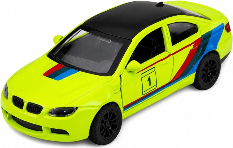 Kovová karoserie a výrazný neonový design