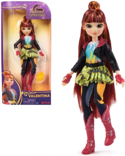 Akademie jednorožců: Panenka Valentina s doplňky