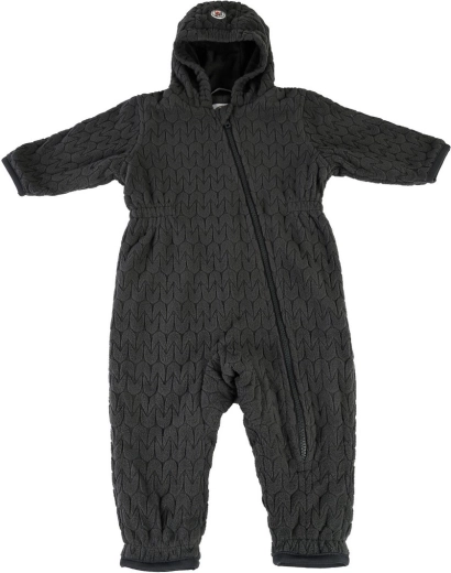 Lodger Skier Empire fleece overal s kapucí pigeon 0–3 měsíce