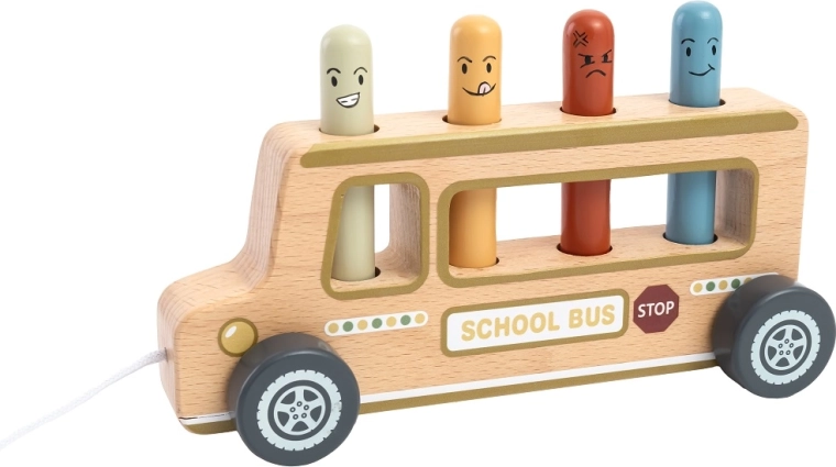 2Kids Toys vystřelovací hra školní autobus