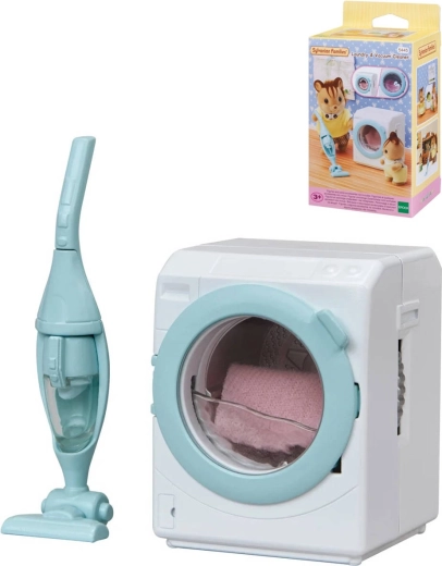 Sylvanian Families automatická pračka a vysavač s doplňky