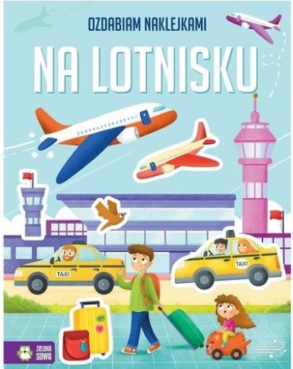 Ozdabiam naklejkami: Na letišti