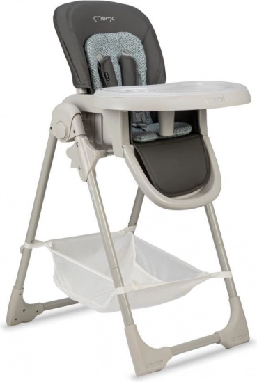 Jídelní židlička MoMi Gojo šedá