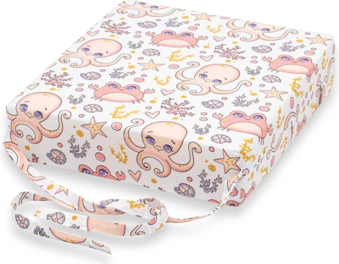 Dětský podsedák na židli New Baby Basic Chobotnice růžový