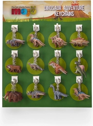 Mojo přívěsek na klíče Dinosauři 72 ks