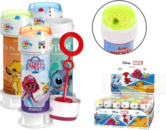 Disney Marvel bublifuky 60 ml display 36 kusů