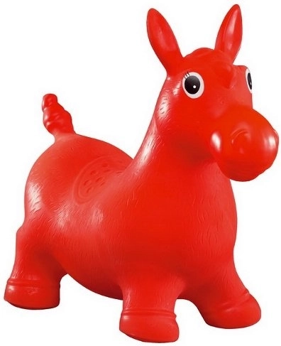Hopsadlo pony červené