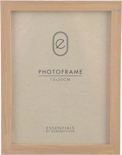 Fotorámeček dřevěný hnědý 15 × 20 cm
