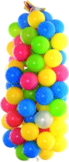 Barevné baby míčky do bazénku 6 cm (100 ks)