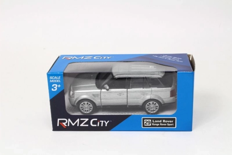 Kovový model auta RMZ Land Rover Range Rover Sport 1:32 stříbrný