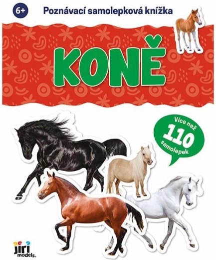 Poznávací samolepková knížka Koně
