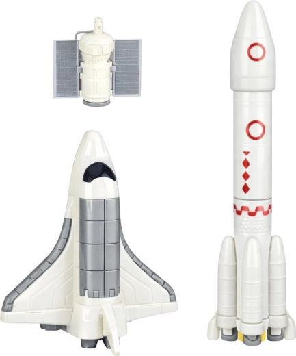 Raketoplán a satelit pro dobrodružství na orbitě