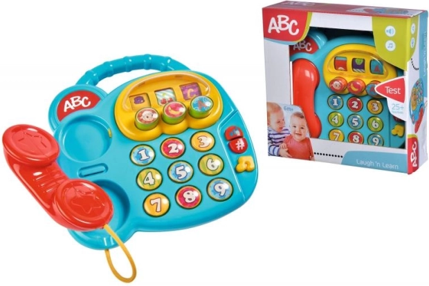 Dětský interaktivní telefon se sluchátkem