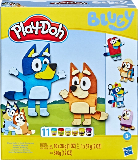 Hasbro Play-Doh kreativní sada Bluey – kostýmy