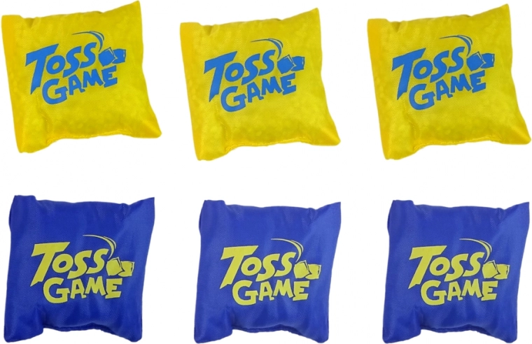 6 odolných házecích sáčků