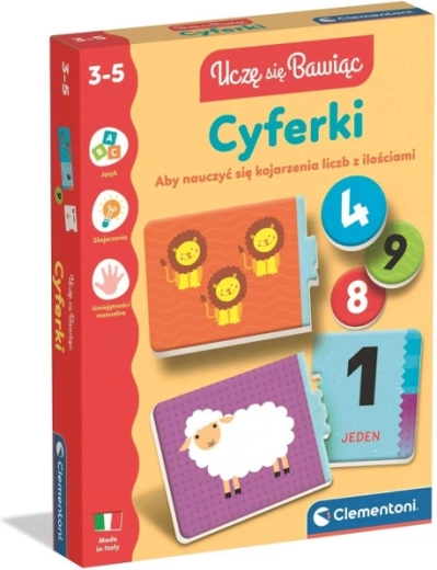 Cyferki – vzdělávací hra se zvířátky pro učení čísel