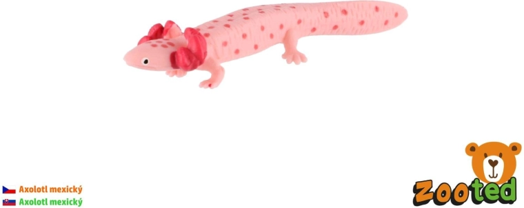 Plastová figurka axolotla mexického 8 cm