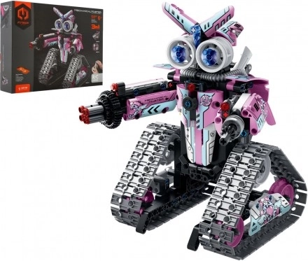 Stavebnice RC robot iM.MASTER na dálkové ovládání – Růžová
