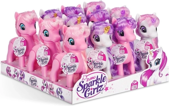 ZURU Sparkle Girlz jednorožec na česání