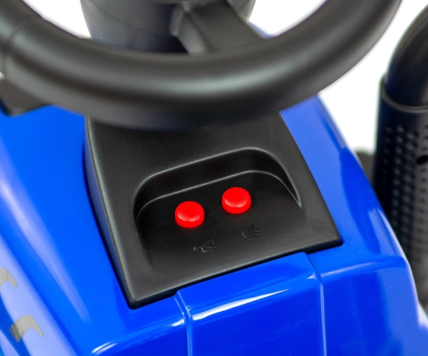 Interaktivní volant a světelné efekty