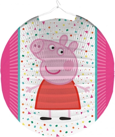 Kulatý lampion s motivem PEPPA PIG
