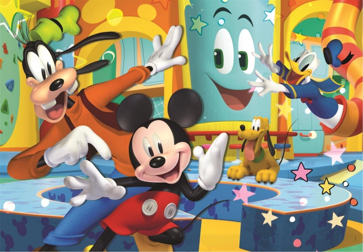 Clementoni puzzle Mickey Mouse MAXI 60 dílků